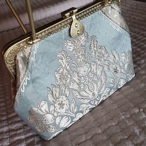 Brocade purse vintage inspired